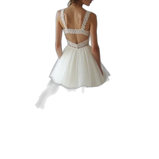 dress, 3d render, photorealistic, concept art transparent PNG cut-out