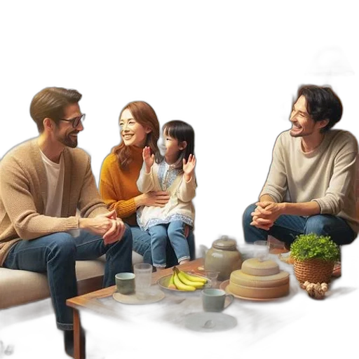 furniture, concept art, photorealistic, 3d render, oil painting, city street, earth tones, inside transparent PNG cut-out