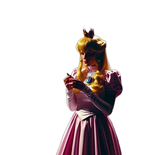 crown, dress, staff, mask, concept art, 3d render, underwater, outer space transparent PNG cut-out