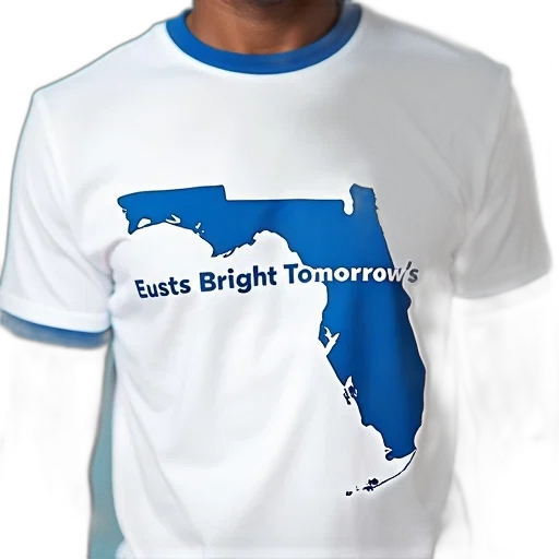 man, wearing, white, t-shirt, blue, collar, phrase, eustis transparent PNG cut-out