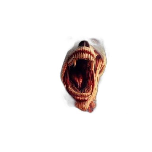 creature, mask, dragon, animal, 3d render, pixel art, photorealistic, concept art transparent PNG cut-out