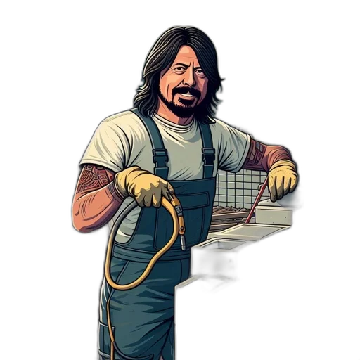 staff, weapon, hair, robot, comic book art, cartoon, pixel art, concept art transparent PNG cut-out