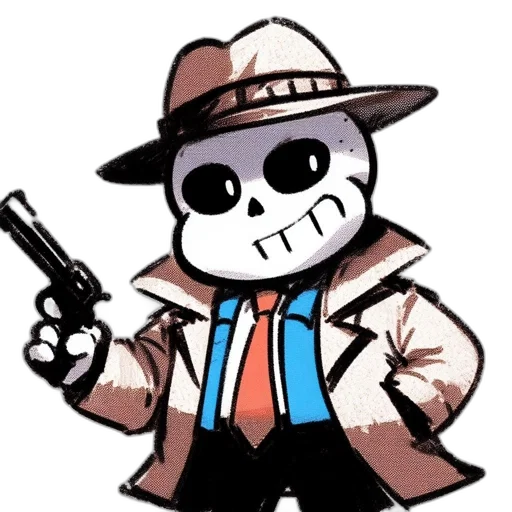 staff, weapon, robot, jacket, cartoon, pixel art, concept art, comic book art transparent PNG cut-out