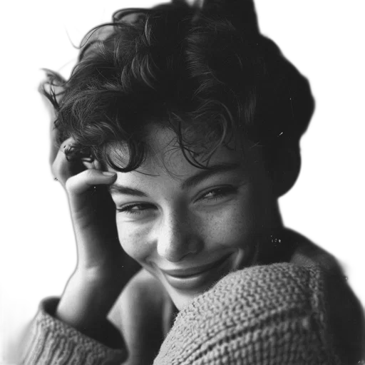 face, crown, jewelry, photorealistic, joyful, mischievous, young, woman transparent PNG cut-out