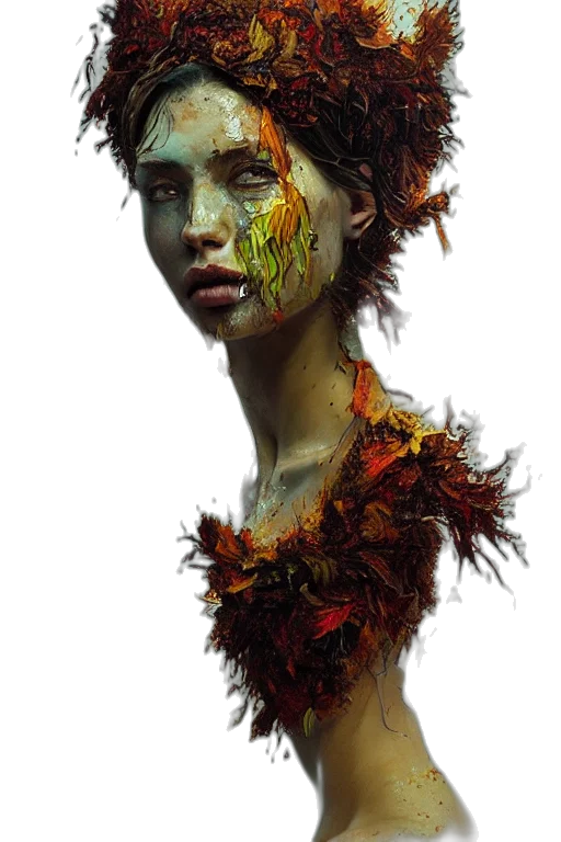 mask, face, hair, crown transparent PNG cut-out