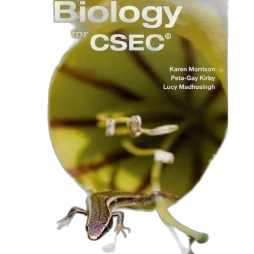 book, cover, titled, biology, csec, karen, morrison, peta-gay transparent PNG cut-out