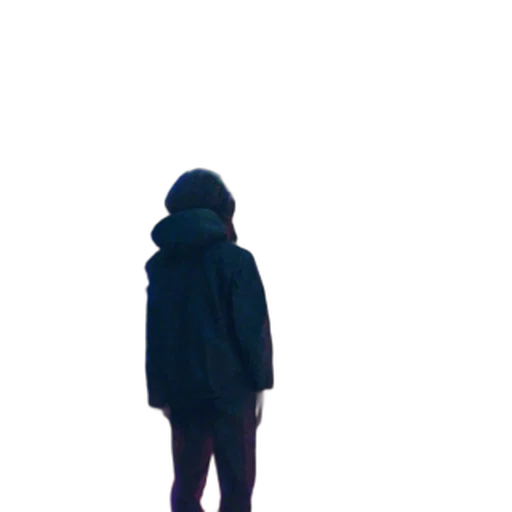 jacket, umbrella, hat, dress, 3d render, vaporwave, concept art, pixel art transparent PNG cut-out