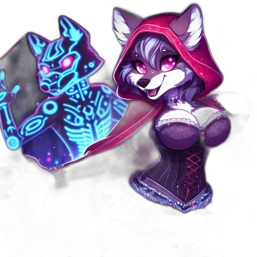 jewelry, staff, concept art, fantasy art, cyberpunk, pixel art, neon lights, monochrome transparent PNG cut-out