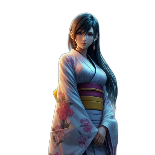 dress, staff, face, concept art, fantasy art, anime, photorealistic, pastel transparent PNG cut-out
