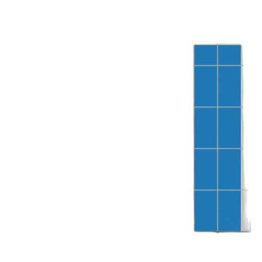building, sword, furniture, umbrella, pixel art, 3d render, blue, monochrome transparent PNG cut-out
