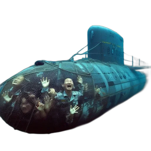 weapon, car, bottle, creature, concept art, underwater, outer space, vintage transparent PNG cut-out