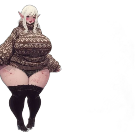 dress, creature, concept art, fantasy art, pixel art, watercolor, icy, landscape transparent PNG cut-out