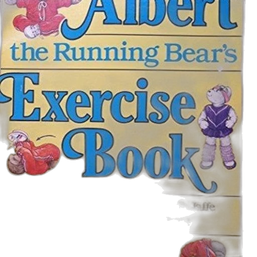 albert, running, bear, exercise, book, barbara, isenberg, marjorie transparent PNG cut-out