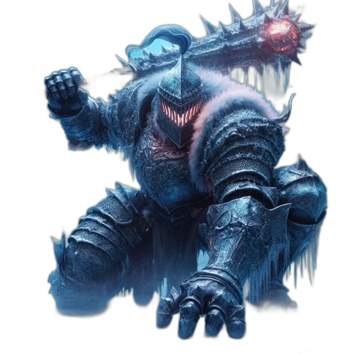 robot, creature, dragon, mask, concept art, fantasy art, blue, armored transparent PNG cut-out
