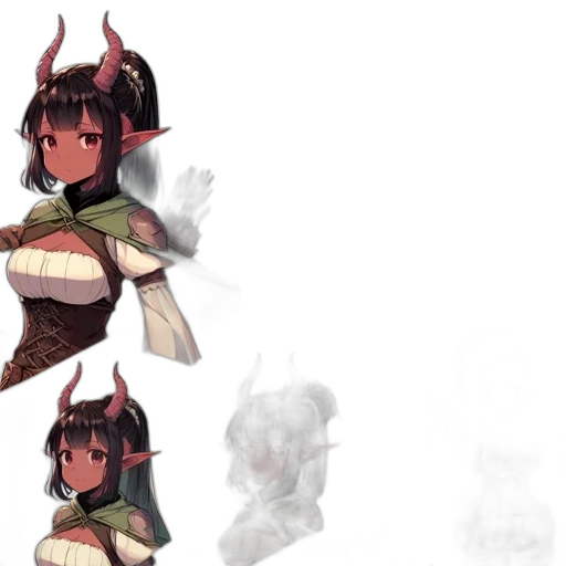 dragon, mask, staff, concept art, fantasy art, pixel art, anime, fire transparent PNG cut-out