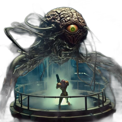 creature, mask, animal, hair, concept art, fantasy art, pixel art, 3d render transparent PNG cut-out