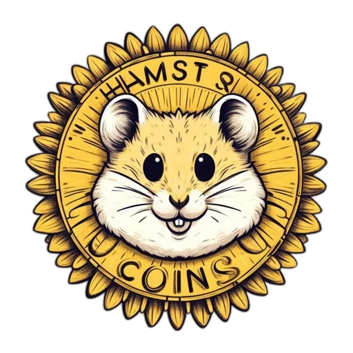staff, crown, illustrated, hamster, adorns, golden, circle, encircled transparent PNG cut-out