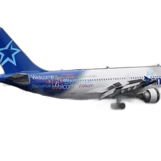 staff, 3d render, photorealistic, airplane, word, welcome, written, multiple transparent PNG cut-out
