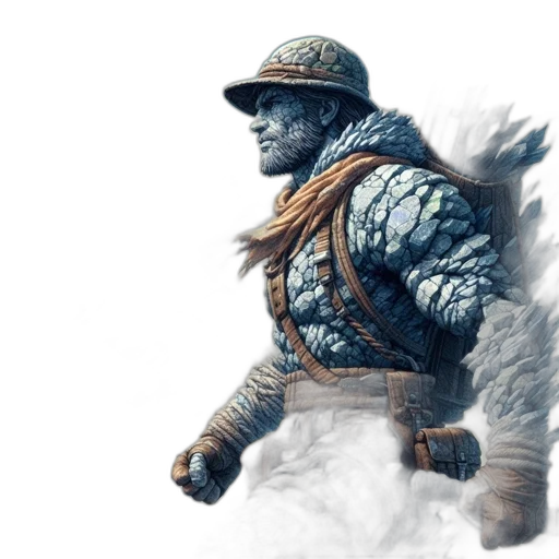sword, hat, weapon, staff, fantasy art, concept art, watercolor, photorealistic transparent PNG cut-out