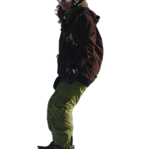 jacket, staff, mask, hat, concept art, 3d render, photorealistic, snow transparent PNG cut-out