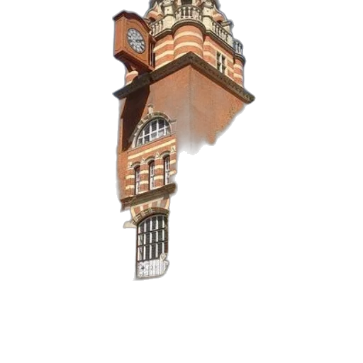 building, umbrella, staff, furniture, 3d render, photorealistic, concept art, pixel art transparent PNG cut-out