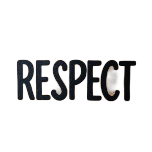 respect, sign, word, written, cork, notice, board transparent PNG cut-out