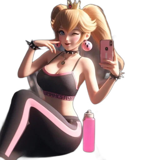 dress, staff, anime, concept art, cartoon, pixel art, blonde, woman transparent PNG cut-out