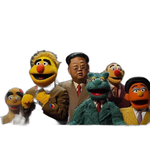 staff, animal, concept art, outer space, bert, ernie, grover, elmo transparent PNG cut-out