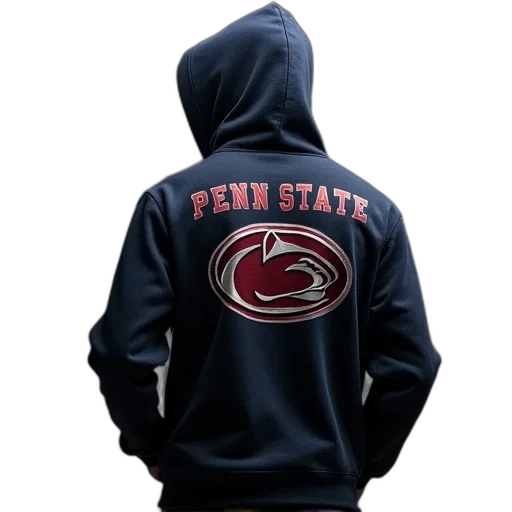 jacket, thermage, penn, state, wolfpacks, hoodie transparent PNG cut-out