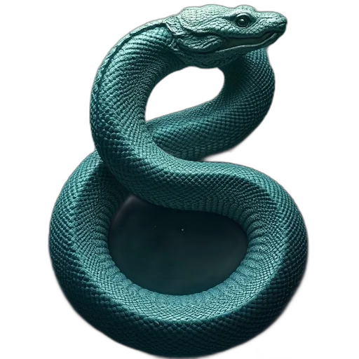 animal, dragon, jewelry, creature, 3d render, photorealistic, concept art, green transparent PNG cut-out
