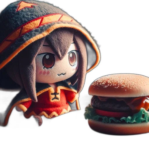 food, hat, creature, animal, concept art, 3d render, photorealistic, fantasy art transparent PNG cut-out