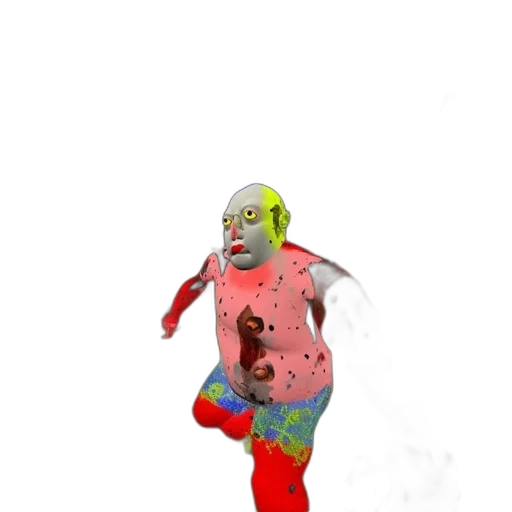 creature, mask, robot, face, concept art, 3d render, photorealistic, pixel art transparent PNG cut-out