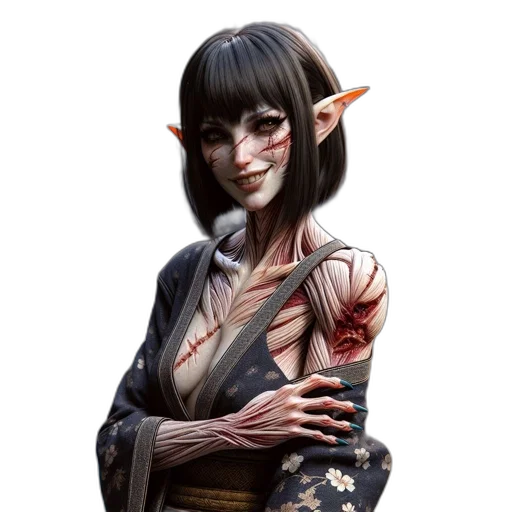 staff, fantasy art, concept art, photorealistic, comic book art, dark, fantasy, character transparent PNG cut-out