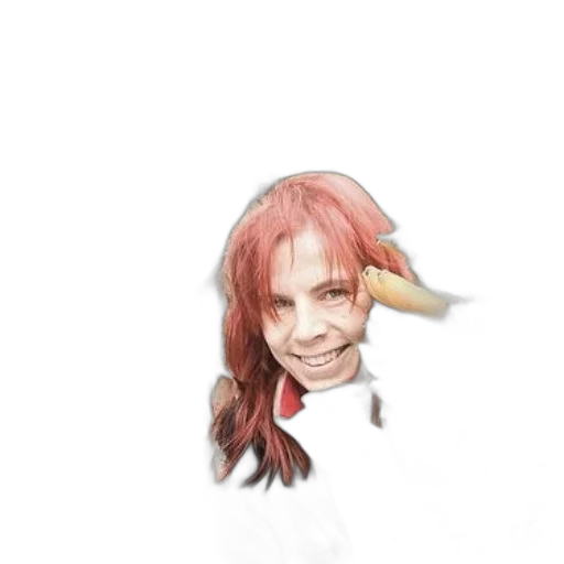 face, creature, dragon, hair, anime, photorealistic, concept art, 3d render transparent PNG cut-out