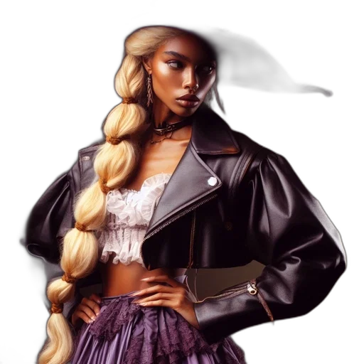 jacket, hair, concept art, fantasy art, photorealistic, comic book art, dark, earth tones transparent PNG cut-out