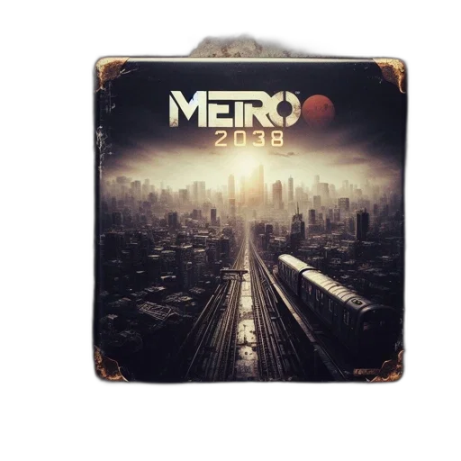 image, showcases, metallic, rustic, backdrop, title, metro, 2038 transparent PNG cut-out