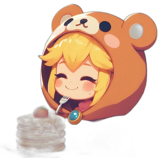 food, creature, weapon, staff, pixel art, anime, concept art, 3d render transparent PNG cut-out