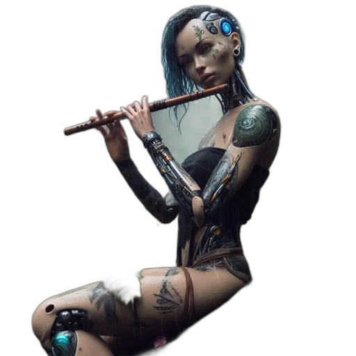 staff, weapon, robot, sword, cyberpunk, concept art, fantasy art, pixel art transparent PNG cut-out