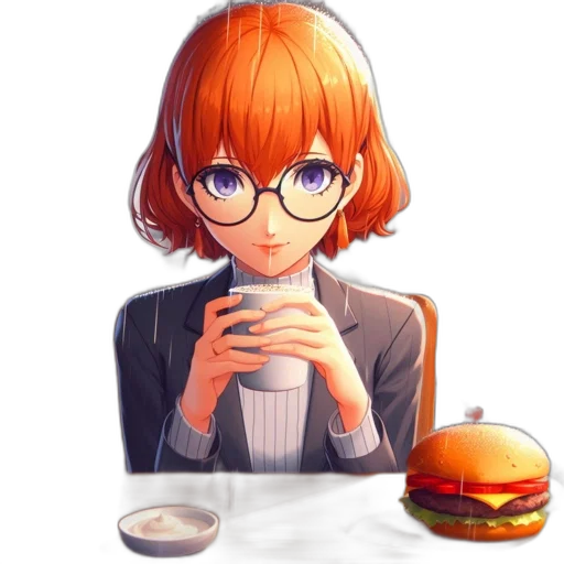 food, face, animal, robot, anime, pixel art, watercolor, cartoon transparent PNG cut-out