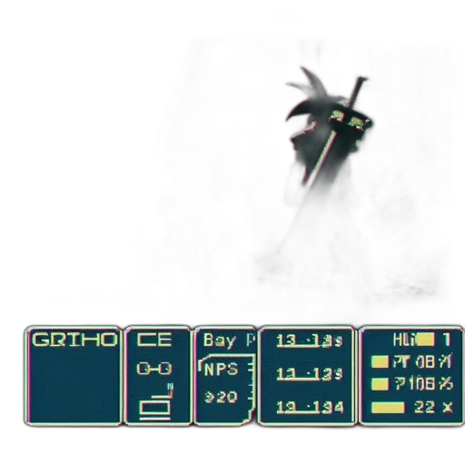 weapon, sword, staff, dragon, pixel art, concept art, vaporwave, cyberpunk transparent PNG cut-out