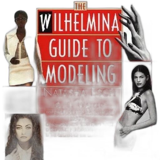 wilhelmina, guide, modeling, natasha, esch, walker, featuring, collage transparent PNG cut-out