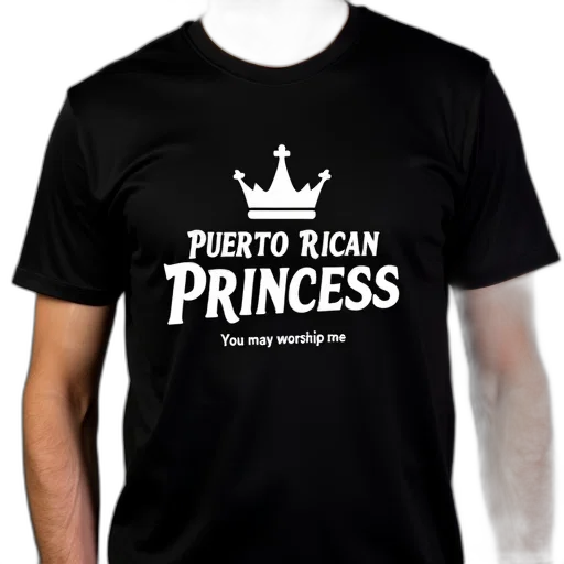 dress, crown, man, wearing, black, t-shirt, white, graphic transparent PNG cut-out