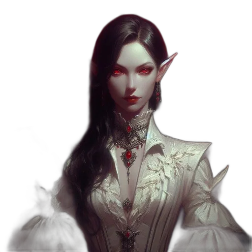 face, dress, jewelry, crown, fantasy art, concept art, photorealistic, pixel art transparent PNG cut-out