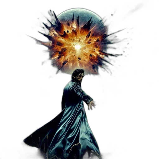 staff, weapon, concept art, fantasy art, pixel art, comic book art, fire, man transparent PNG cut-out