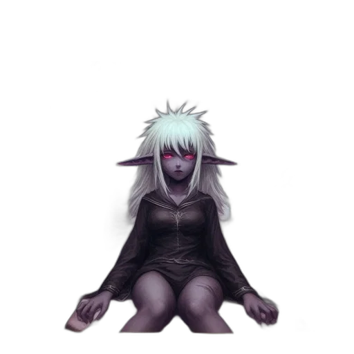 creature, mask, face, staff, concept art, fantasy art, 3d render, pixel art transparent PNG cut-out