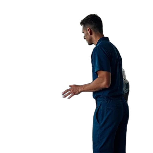 staff, service, mechanic, working transparent PNG cut-out