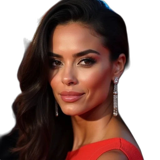 face, jewelry, hair, dress transparent PNG cut-out