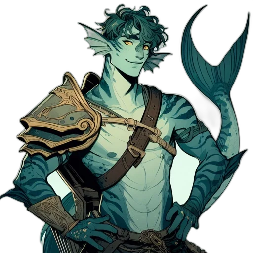 staff, dragon, fantasy art, concept art, comic book art, pixel art, underwater, blue transparent PNG cut-out