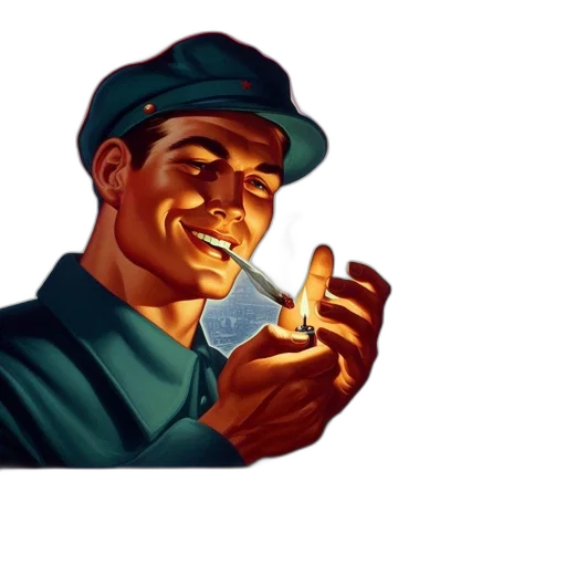staff, hat, face, pixel art, concept art, vaporwave, comic book art, fire transparent PNG cut-out