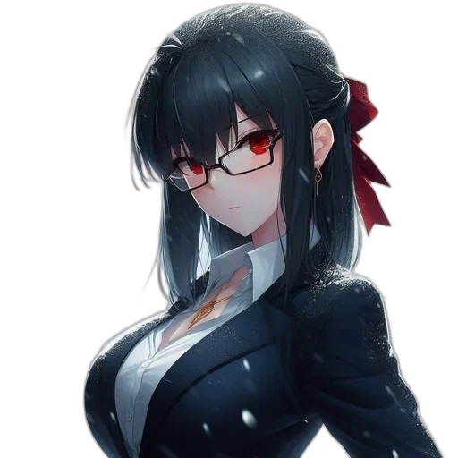 staff, dress, robot, weapon, anime, cyberpunk, fantasy art, pixel art transparent PNG cut-out